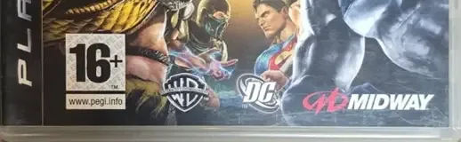 Mortal Kombat vs. DC Universe, the PEGI square on its front