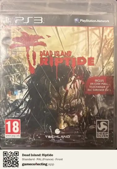 Dead Island: Riptide PlayStation 3, France box front