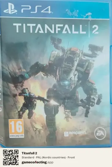 Titanfall 2 PlayStation 4, Nordic countries box front
