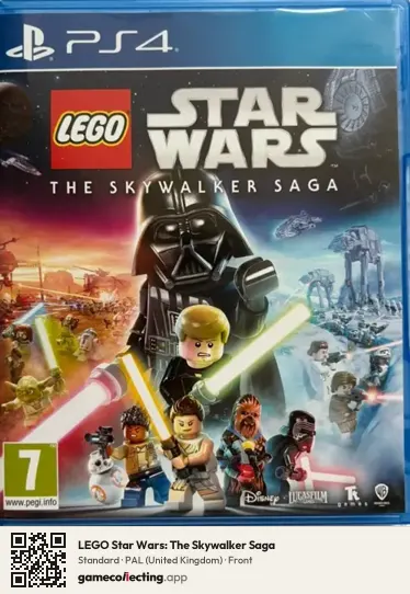 LEGO Star Wars: The Skywalker Saga PlayStation 4, United Kingdom box front