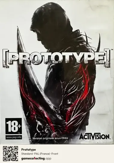 Prototype PlayStation 3, France box front