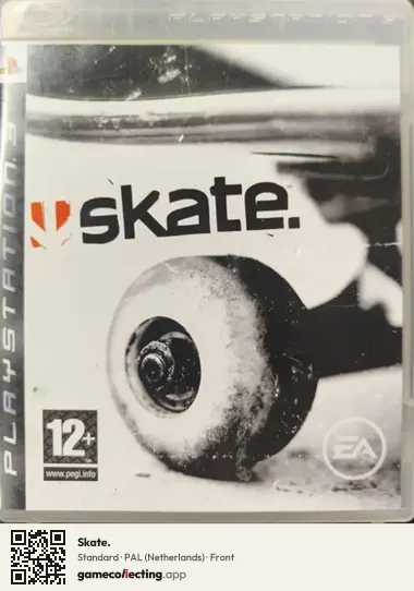 Skate. PlayStation 3, Netherlands box front