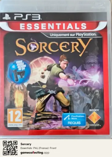 Sorcery PlayStation 3, France box front
