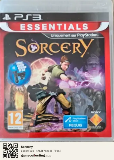 Sorcery PlayStation 3, France box front