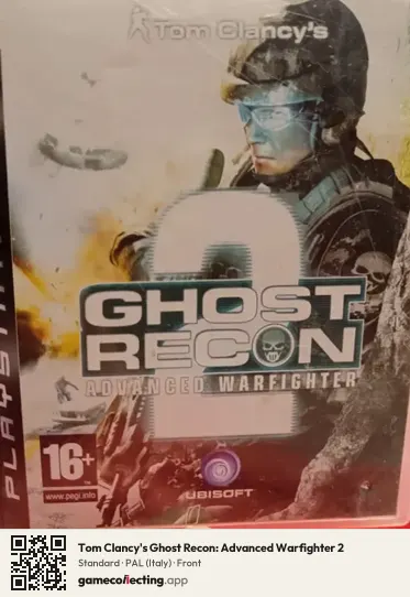 Tom Clancy's Ghost Recon: Advanced Warfighter 2 PlayStation 3, Italy box front