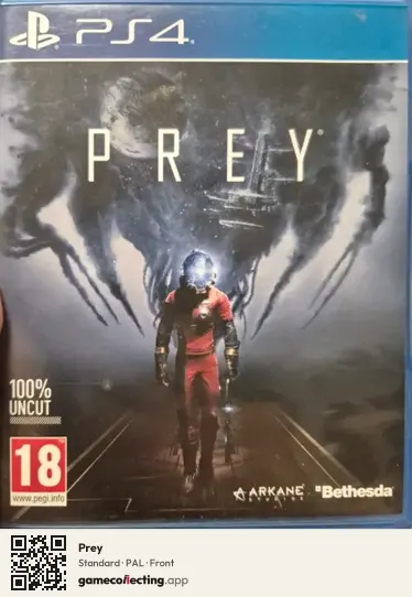 Prey PlayStation 4, PAL box front