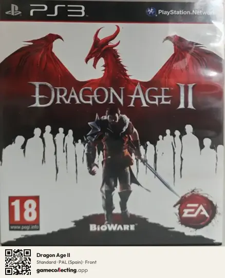 Dragon Age II PlayStation 3, Spain box front