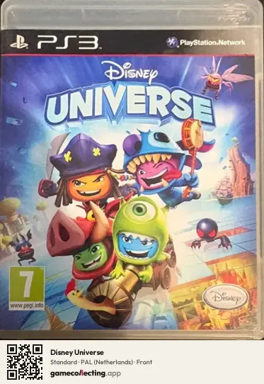 Disney Universe PlayStation 3, Netherlands box front