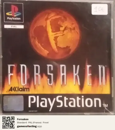 Forsaken PlayStation, France box front