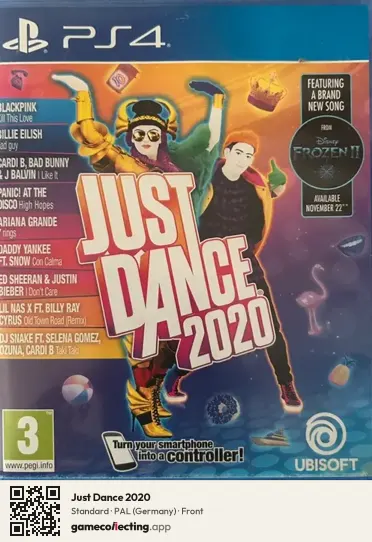 Just Dance 2020 PlayStation 4, Germany box front