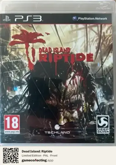 Dead Island: Riptide PlayStation 3, PAL box front