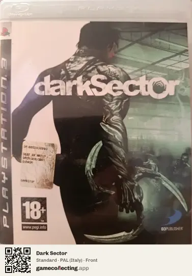 Dark Sector PlayStation 3, Italy box front