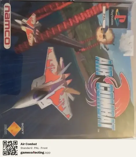 Air Combat PlayStation, PAL box front