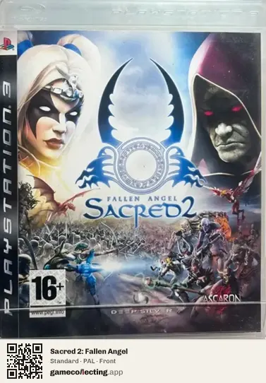 Sacred 2: Fallen Angel PlayStation 3, PAL box front