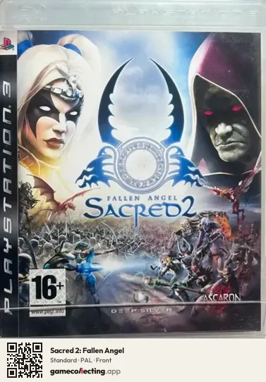 Sacred 2: Fallen Angel PlayStation 3, PAL box front
