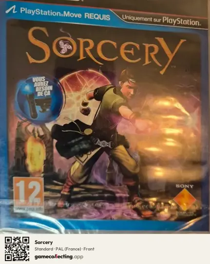 Sorcery PlayStation 3, France box front