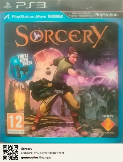 Sorcery PlayStation 3, Netherlands box front