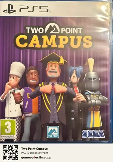 Two Point Campus PlayStation 5, Germany box front