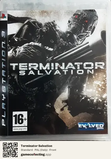 Terminator Salvation PlayStation 3, Italy box front