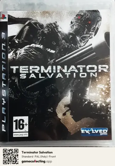 Terminator Salvation PlayStation 3, Italy box front