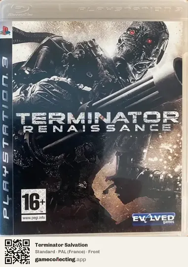 Terminator Salvation PlayStation 3, France box front