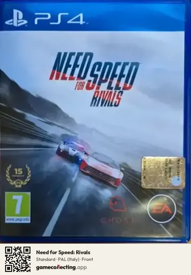 Need for Speed: Rivals PlayStation 4, Italy box front