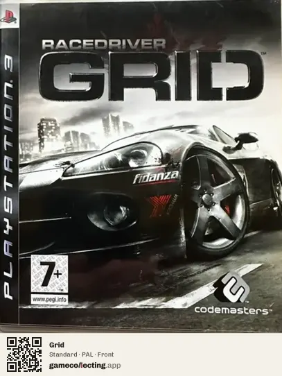 Grid PlayStation 3, PAL box front
