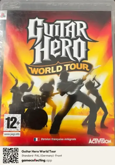 Guitar Hero World Tour PlayStation 3, Germany box front