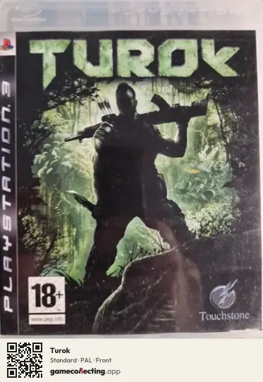 Turok PlayStation 3, PAL box front