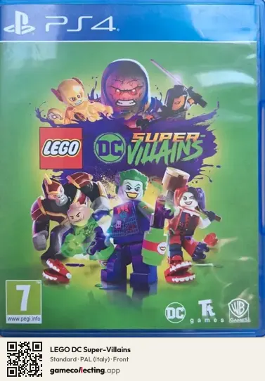 LEGO DC Super-Villains PlayStation 4, Italy box front