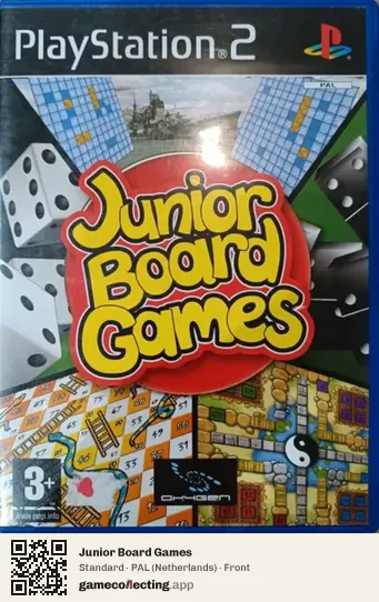 Junior Board Games PlayStation 2, Netherlands box front
