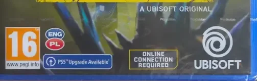 Tom Clancy's Rainbow Six Extraction, the PEGI square on its front