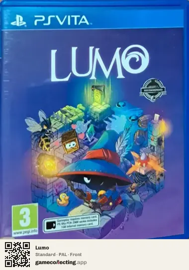 Lumo PlayStation Vita, PAL box front