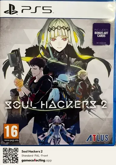 Soul Hackers 2 PlayStation 5, PAL box front