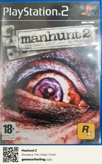 Manhunt 2 PlayStation 2, Italy box front