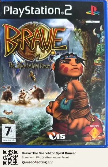 Brave: The Search for Spirit Dancer PlayStation 2, Netherlands box front
