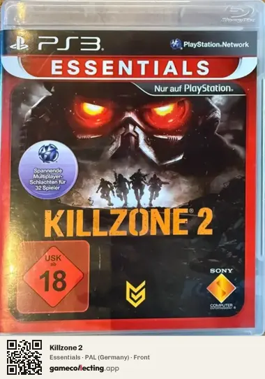 Killzone 2 PlayStation 3, Germany box front