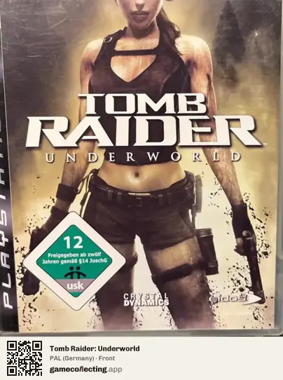 Tomb Raider: Underworld PlayStation 3, Germany box front