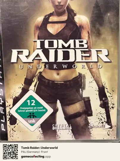 Tomb Raider: Underworld PlayStation 3, Germany box front