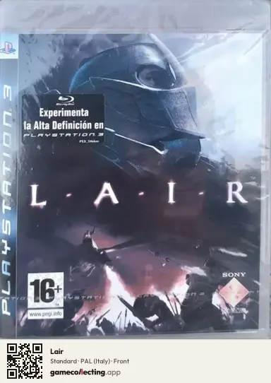 Lair PlayStation 3, Italy box front