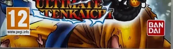 Dragon Ball Z: Ultimate Tenkaichi, the PEGI square on its front