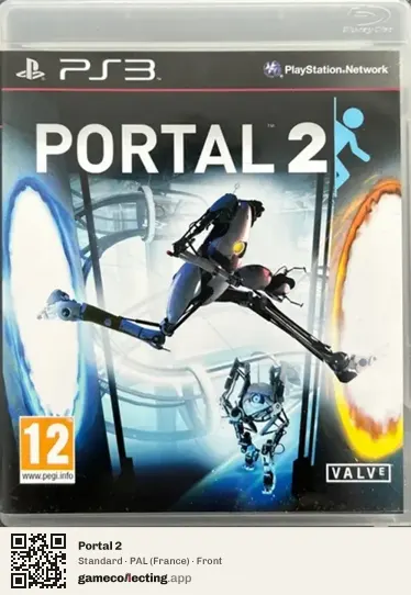 Portal 2 PlayStation 3, France box front