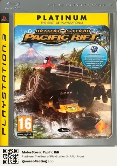 MotorStorm: Pacific Rift PlayStation 3, PAL box front