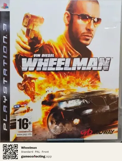 Wheelman PlayStation 3, PAL box front