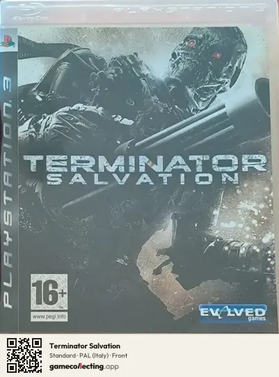 Terminator Salvation PlayStation 3, Italy box front