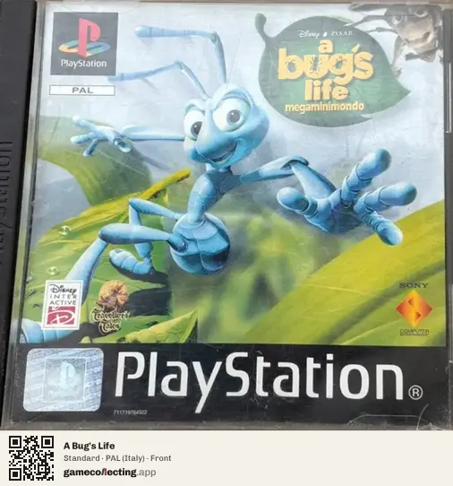 A Bug's Life PlayStation, Italy box front