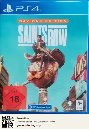 Saints Row PlayStation 4, Germany box front