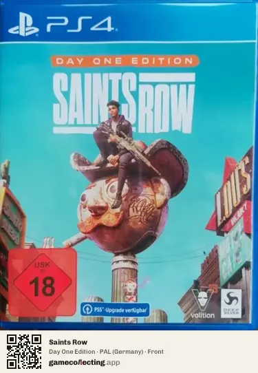 Saints Row PlayStation 4, Germany box front