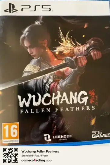 Wuchang: Fallen Feathers PlayStation 5, PAL box front