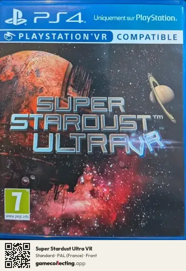 Super Stardust Ultra VR PlayStation 4, France box front